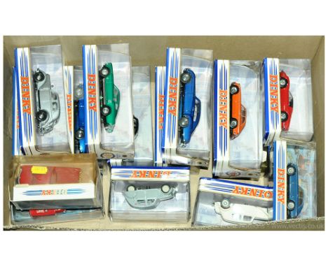 Matchbox Dinky The Collection Group Of Cars. To Include DY-3B MGB GT - Orange, DY -13 1955 Bentley R Continental - Dark Blue,