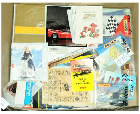 Matchbox, Corgi, Pocher, Barbie, Scalextric Mixed Group Of Catalogues. To Include Corgi Celebrating Fifty Years 1956 - 2006, 