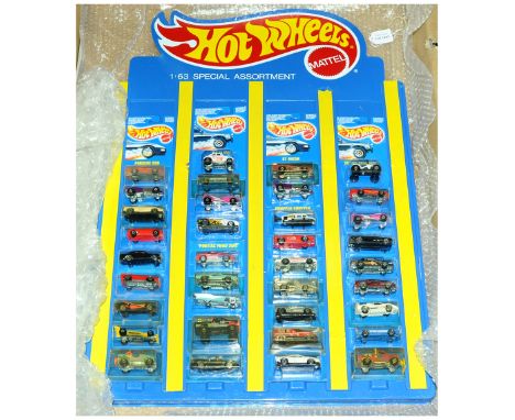 Hot Wheels (Mattel) Toy Fair / Promotional plastic Display Stand (made in very limited numbers) - this example contains 36 Ca