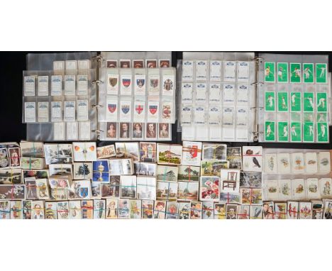 An extensive collection of vintage cigarette card sets (complete and incomplete) and odds including Senior Service, Players, 