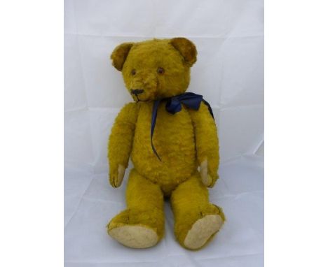 A Hermann teddy bear with growler.