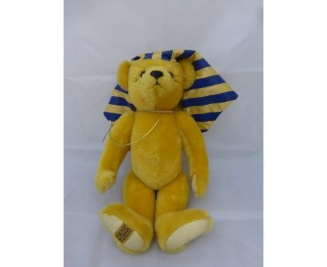 A Merrythought "Pharaoh Compton" teddy bear, prototype.