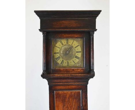 Mid 18th Century oak-cased 30-hour single-hand longcase clock - William Lawrance, Thame, (Oxon), fl. c. 1744-1764, the unusua