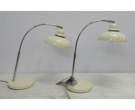DAR LIGHTING DYNAMO TABLE LAMPS, a pair, 46cm H. (2) 