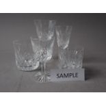 A Waterford part table service (39 pieces approx)
