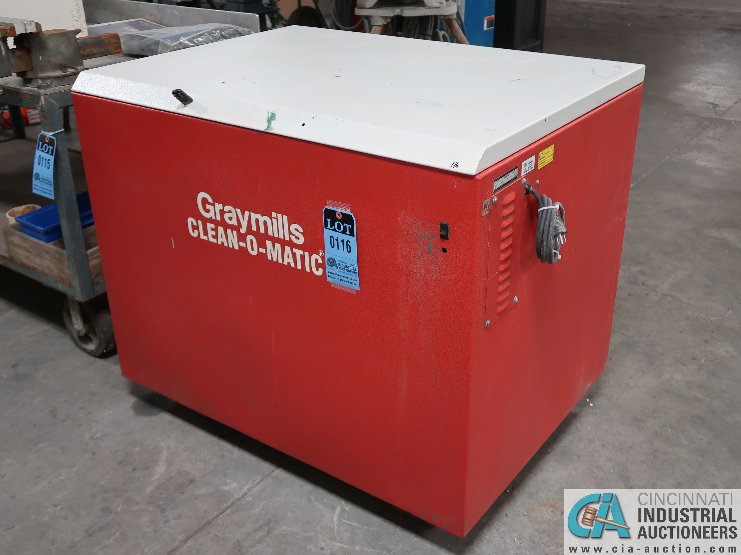 GRAYMILLS MODEL 800A CLEANOMATIC PARTS WASHER