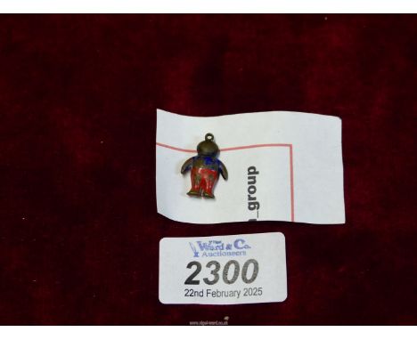A Robertson's style, small metal "golly" pendant charm, original 1920's design, 2cm long, colour worn. Notice from the the-sa