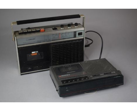 A Ferguson Radio Cassette Recorder Together with a Matsui Radio Cassette Alarm 