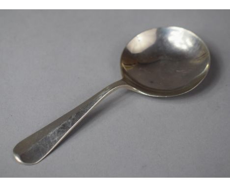 A Silver Tea Caddy Spoon Sheffield 1922 