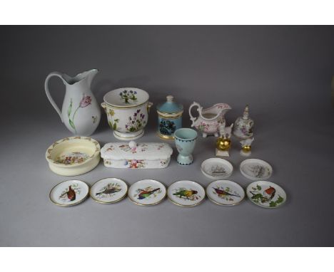 A Collection of Various Continental and English Ceramics to include Prince Royale Two Handled Planter, Royal Worcester Alfres