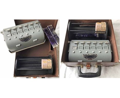 London Transport ULTIMATE TICKET MACHINE. An unused example, as new, which was never stamped with an LT serial number. Comes 