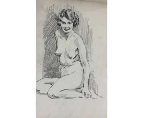 Harry Riley (1895-1966)Three sketch books, 1920's life drawing and other sketchesCondition ReportSee attached further images.
