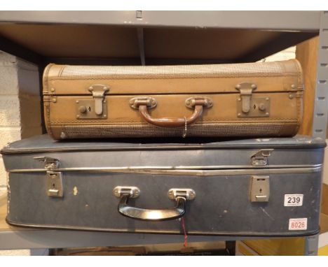 Two vintage suitcases 