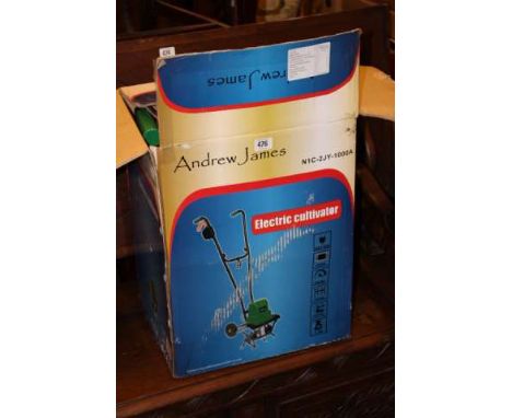 Andrew James electric cultivator and trailer light bar