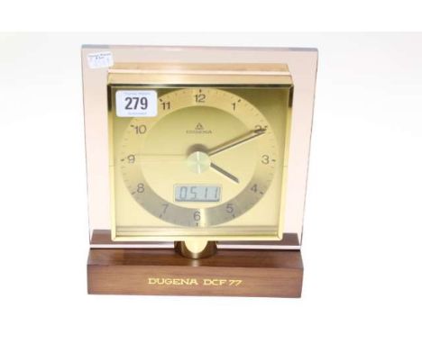 Vintage Dugena mantel clock