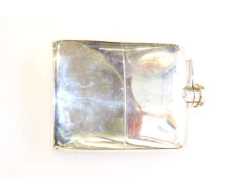 Good Chester silver hip flask