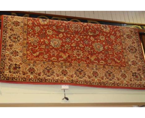 Red ground Israeli carpet 3.00 x 2.00