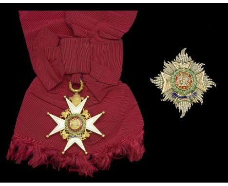 The Most Honourable Order of the Bath, G.C.B. (Military) Knight Grand Cross set of insignia, comprising sash badge and breast
