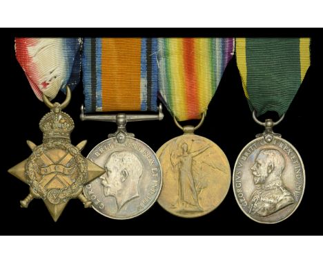 Four: Sergeant R. Hignell, Royal Warwickshire Regiment  1914-15 Star (251 Sjt. R. Hignell. R. War. R.); British War and Victo