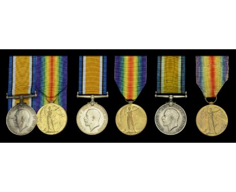 Pair: Private W. R. Hall, Duke of Cornwall’s Light Infantry British War and Victory Medals (26079 Pte. W. R. Hall. D. of Corn