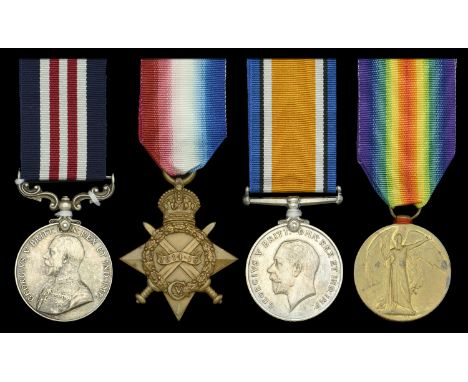 A Great War Italian theatre ‘Advance on Vittorio Veneto’ M.M. group of four awarded to Acting Corporal W. Boxall, South Staff