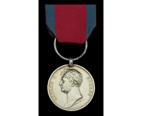 Waterloo 1815 (John Jackson, 33rd Regiment Foot.) fitted with original steel clip and split ring suspension, a few light mark