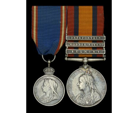 A ‘Royal Funeral’ R.V.M. Pair awarded to Sergeant H. Pettit, Coldstream Guards, who was personally decorated by King Edward V