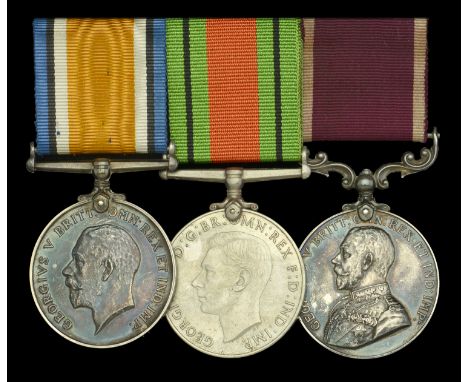 Three: Lieutenant G. N. Burdett, Indian Ordnance Department  British War Medal 1914-20 (11449 S-Sgt. G. N. Burdett. R.A.); De