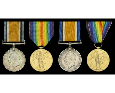Pair: Worker Mary E. Neal, Queen Mary’s Army Auxiliary Corps British War and Victory Medals (39481 Wkr. M. E. Neal. Q.M.A.A.C