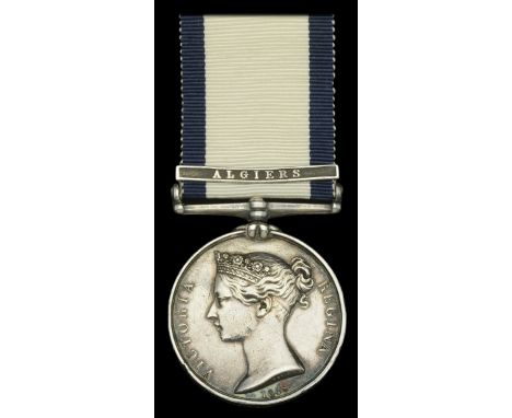 Naval General Service 1793-1840, 1 clasp, Algiers (William Daniels.) edges bruising and light polishing to high relief, gener