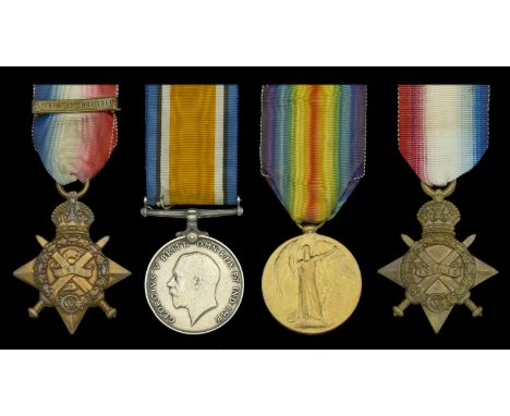 Three: Private B. Randall, Suffolk Regiment 1914 Star, with copy clasp (3-9372 Pte B. Randall. 2/Suff: R.); British War and V