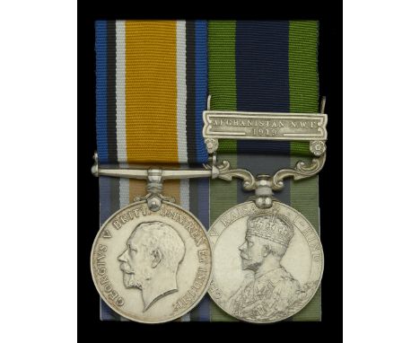 Pair: Sergeant W. Teasdale, Duke of Wellington’s Regiment (West Riding)   British War Medal 1914-20 (31186 Sjt. W. R. Teasdal