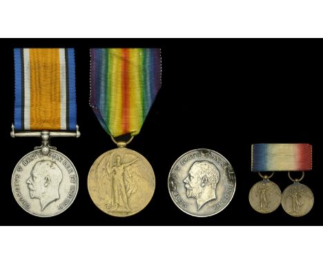 Pair: Private R. Banner, Royal Inniskilling Fusiliers, who was killed in action on the Western Front on 16 August 1917  Briti