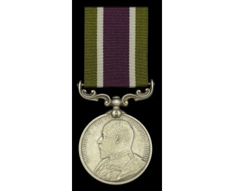 Tibet 1903-04, no clasp (4187 Sapper Kaka, 1st S. & M.) very fine, scarce £240-£280  ---  Provenance: Colonel R. H. Harris Co