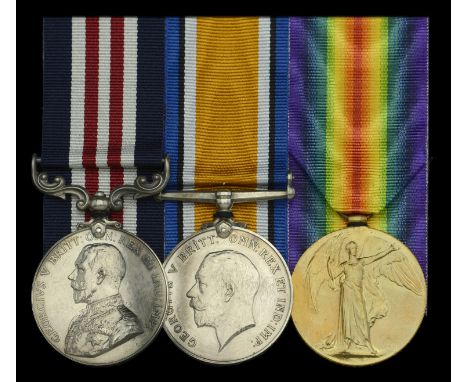 A Great War ‘Western Front’ M.M. group of three awarded to Sergeant W. J. Bone, 14th Battalion (Quebec Regiment), Canadian In