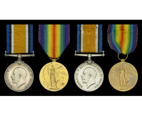 Pair: Worker Nellie M. Pykett, Queen Mary’s Army Auxiliary Corps British War and Victory Medals (37371 Wkr. N. M. Pykett. Q.M