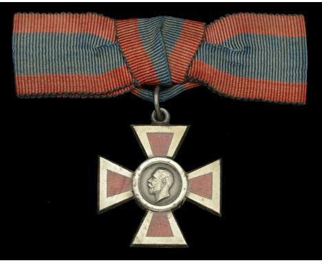 Royal Red Cross, 2nd Class (A.R.R.C.), G.V.R., silver and enamel, on lady’s bow riband, traces of lacquer, very fine £100-£14