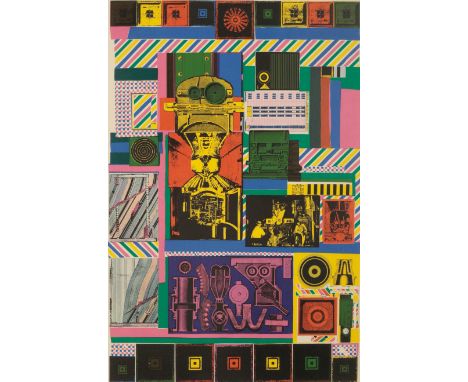 *SIR EDUARDO PAOLOZZI (1924-2005) 'Conjectures to Identity' 1963, monogrammed and numbered 35/70 in pencil to the margin, scr