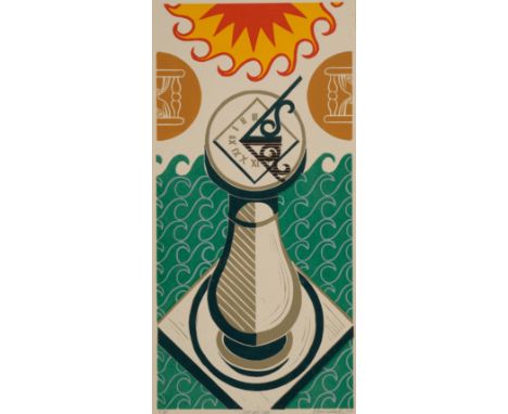 *JOHN LIDELL (1924-2005) 'Time and Tide' signed, dated '94, titled and numbered 5/6 in pencil to the margin, linocut, 64cm x 