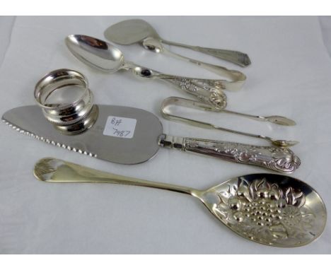 Quantity of hallmarked silver flatware