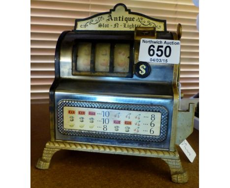 Vintage style Wago Slot~a~lighter table lighter