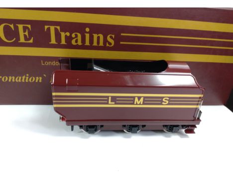 Ace Trains O gauge electric Duchess of Hamilton Locomotive and tender in box. 