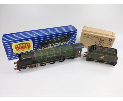 No 79U.  Hornby-Dublo EDL 12 Duchess of Montrose and Tender (matt finish) reproduction box for engine. 