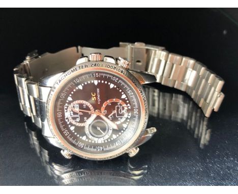 Spy Watch, S,C High tide camera spy watch, SS case and bracelet A/F