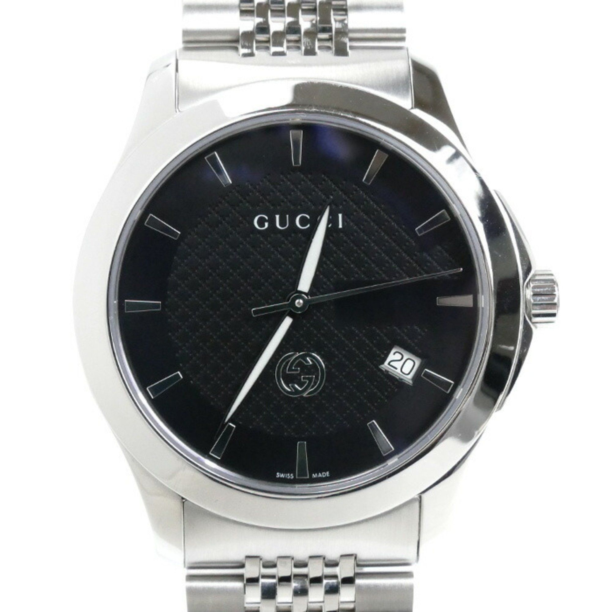 GUCCI G Timeless Watch, Battery Operated, YA1264106/126.4, Men's