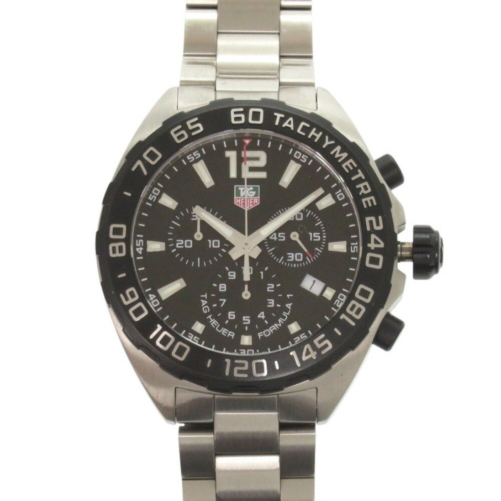 TAG Heuer Formula 1 CAZ1110 Black SS Quartz Watch Dial 0039TAG HEUER