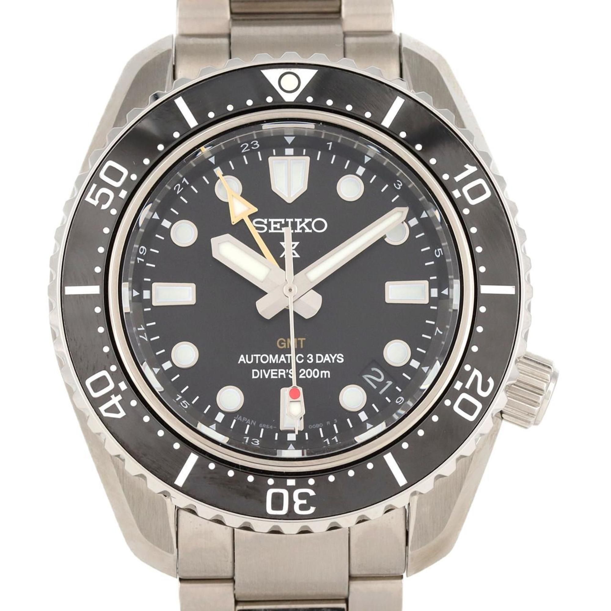 Seiko Prospex 6R54-00D0 SBEJ011 SS Watch Automatic