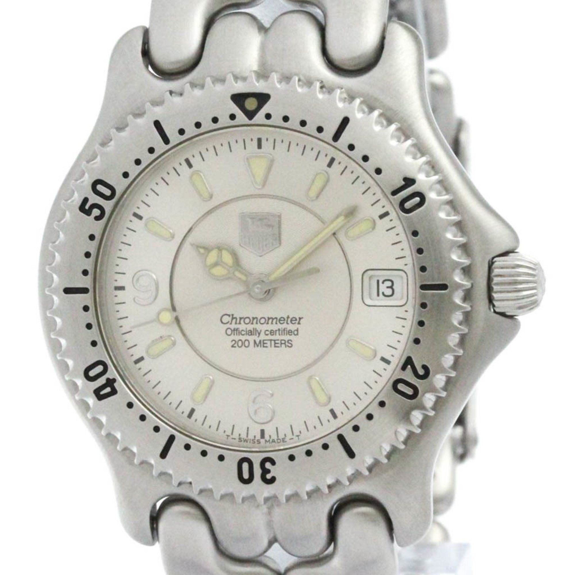 TAG HEUER Sel Chronometer 200M Automatic Mens Watch WG5112 Polished
