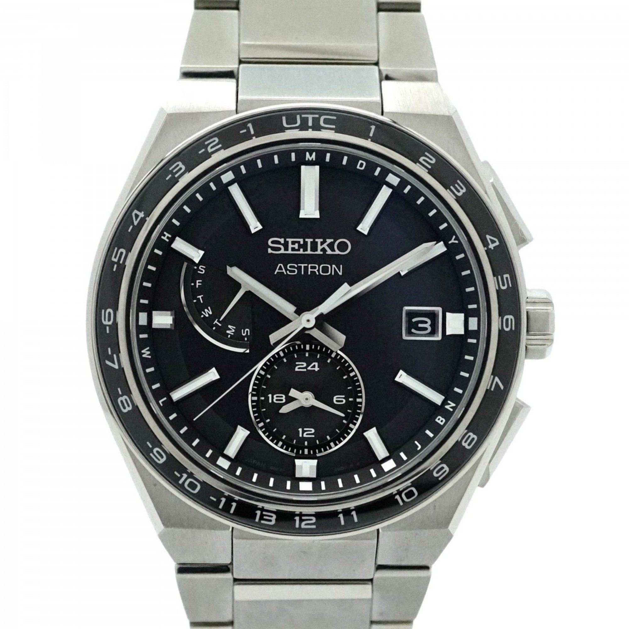 Seiko Astron Nexter 8B63-0BB0 Black Dial Men's Watch