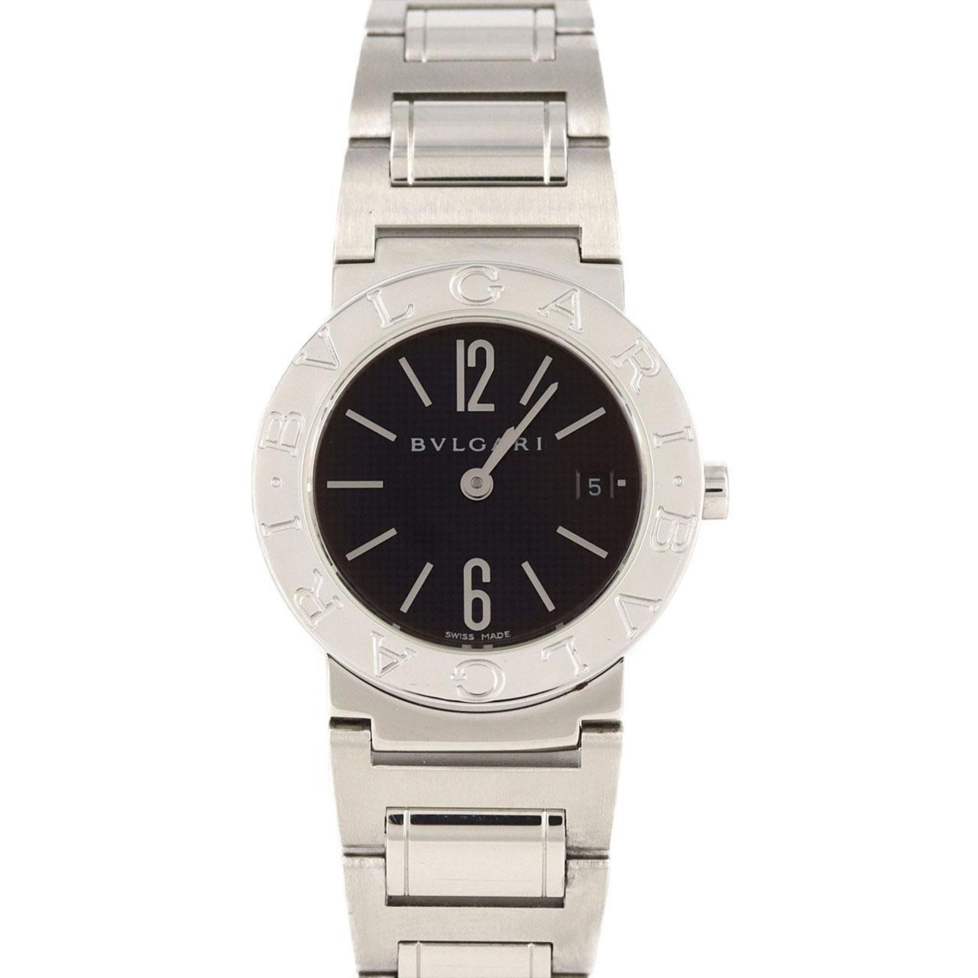 Bvlgari BB26SS BBL26S BB26BSSD SS Wristwatch Quartz